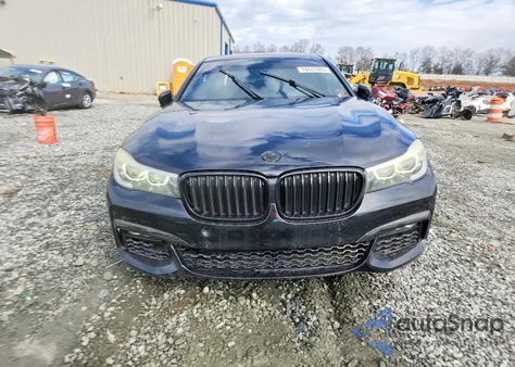 2017 BMW 740 I from USA, damaged, VIN WBA7E2C33HG741003